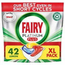 Fairy Platinum Plus Dishwasher Tablets 42pk