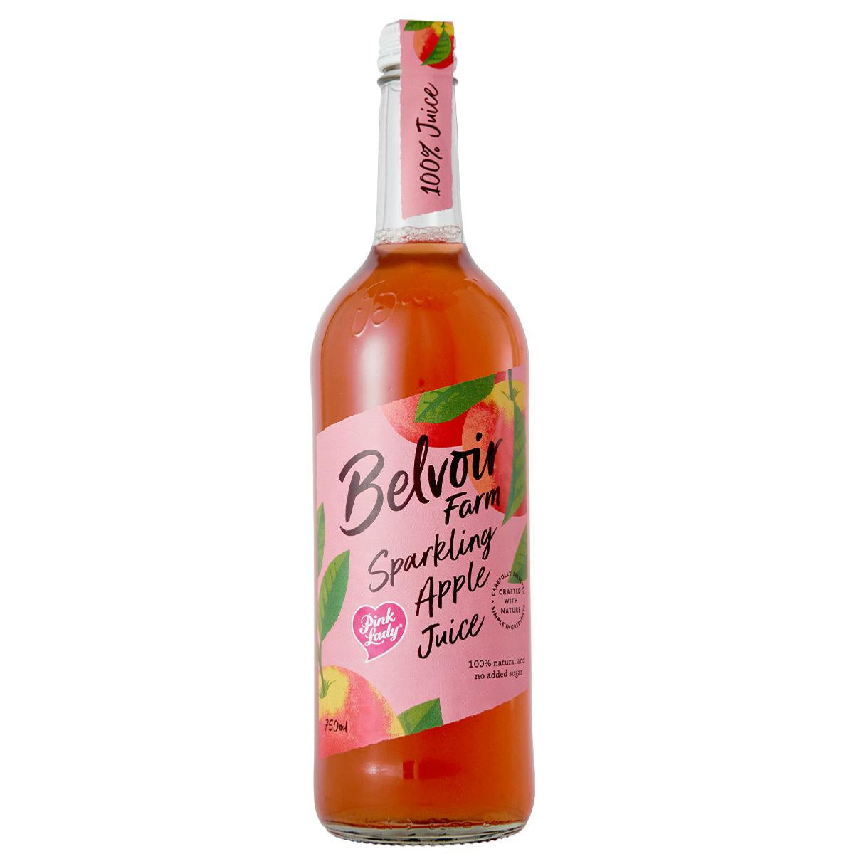 Belvoir Sparkling Pink Lady Apple Juice 75ml