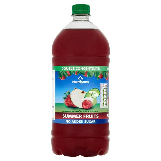 M No Added Sugar Summer Fruit Squash 1.5L