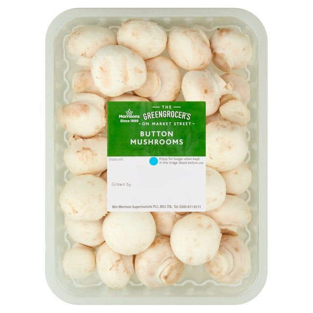 M Button Mushrooms 200g