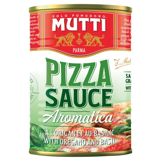 Mutti Pizza Sauce Aromatica With Basil & Oregano 400g