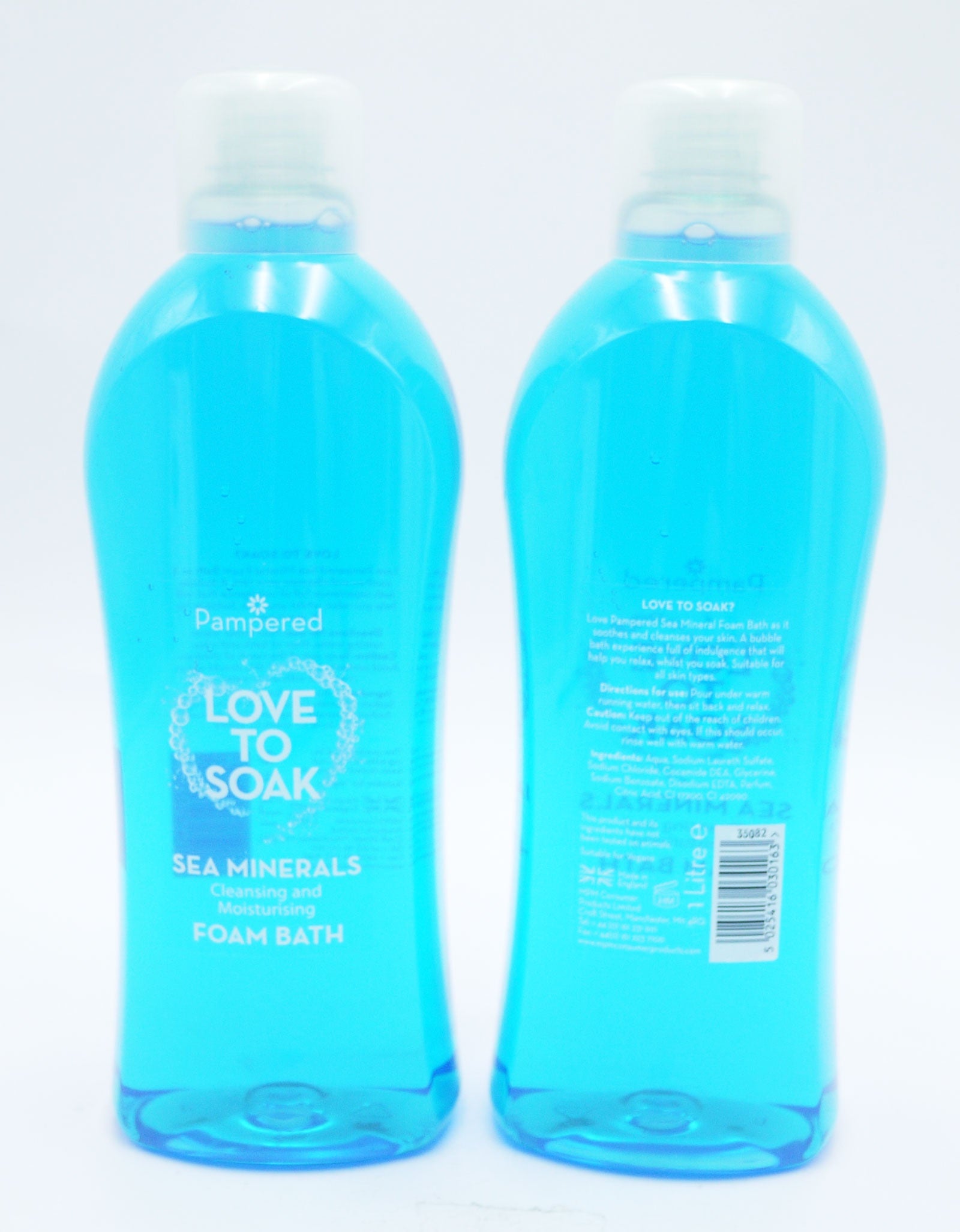 Pampered Foam Bath Sea Mineral 1Ltr