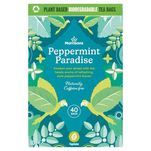 Morrisons Pure Peppermint 40 Tea Bags