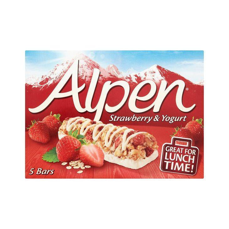 Alpen Strawberry & Yogurt 5 x 29g