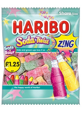 Haribo Soda Twist Zing PM £1.25 160g