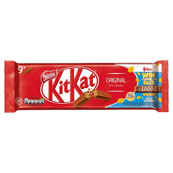 Kit Kat Original 9 Bars 186.3g