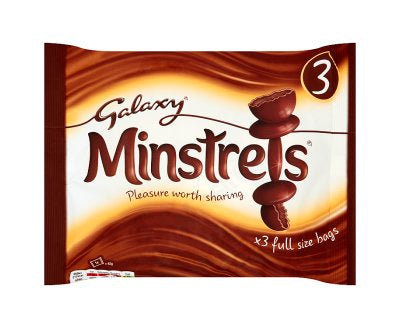 Galaxy Minstrels Full Size Bags 126g
