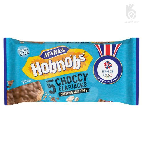 McVities 5 Hobnobs chocolate flapjack 131.8g