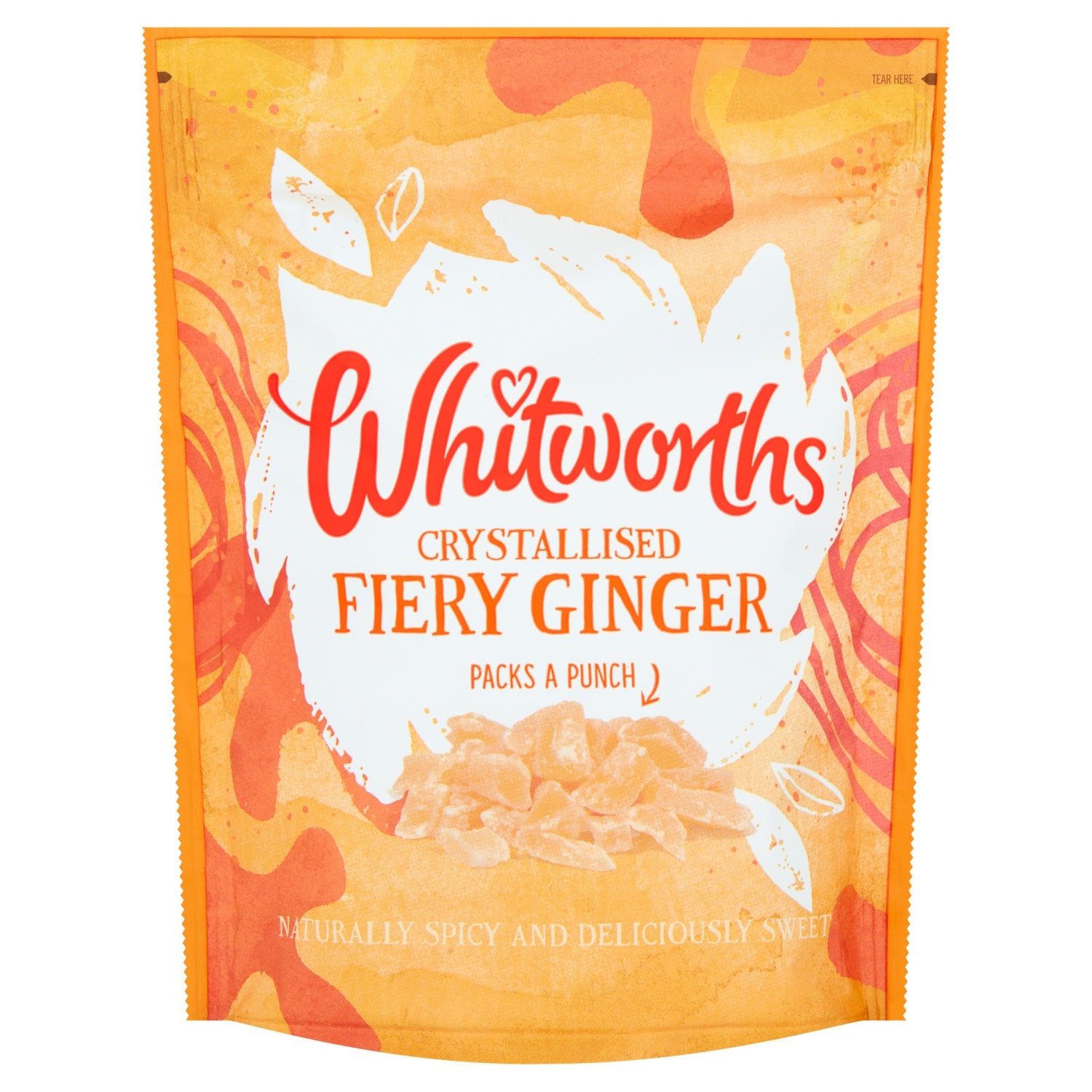 Whitworths Bake With Crystallised Fiery Ginger 175g