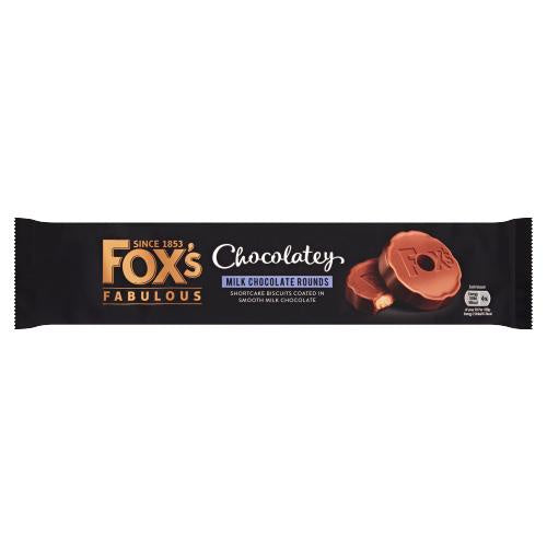 Fox Milk Chocolate Chocolatey Biscuits 130g