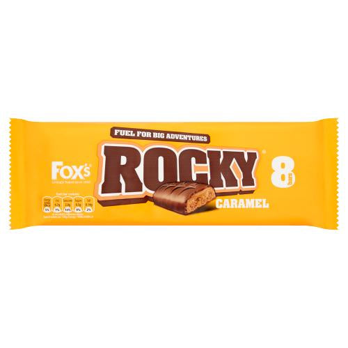 Foxs 8 Rocky Caramel Bars 169g