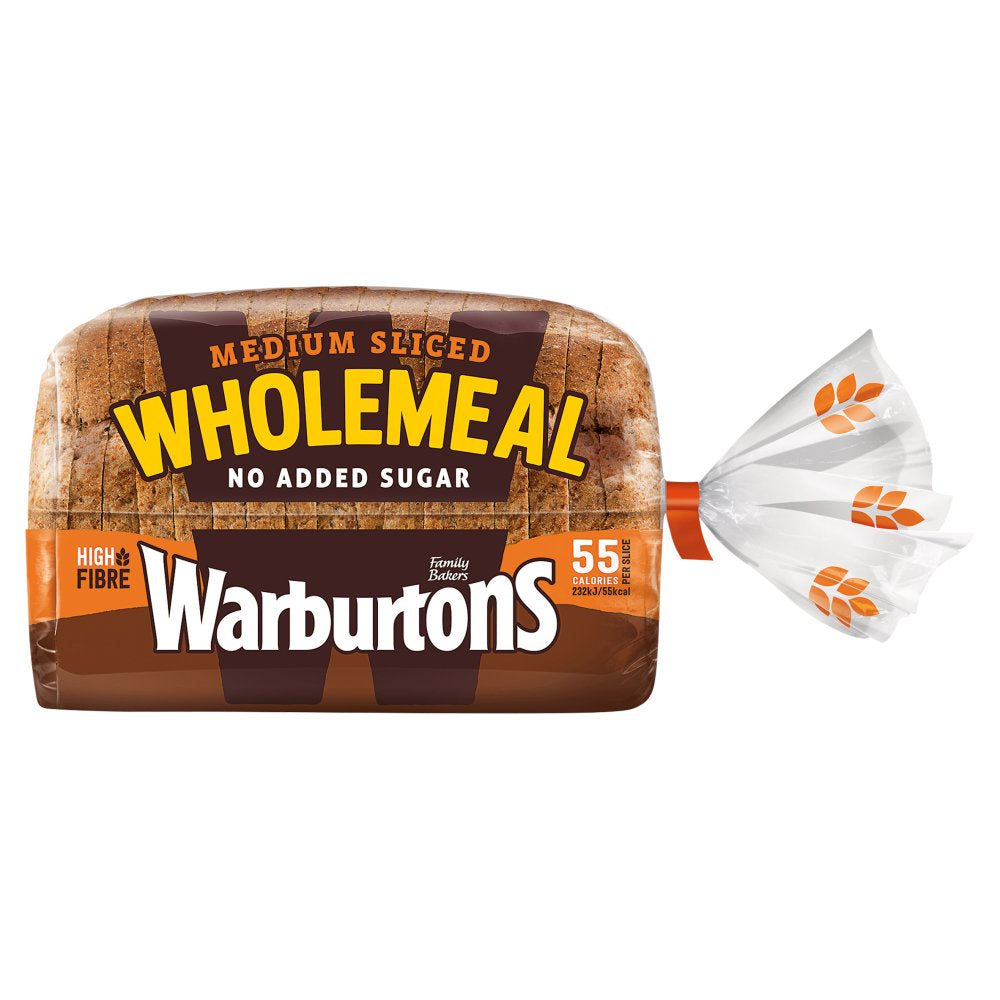 Warburtons Wholemeal Medium Loaf 400g