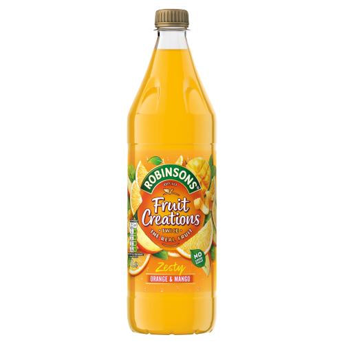 Robinsons Fruit Creations Zesty Orange & Mango 1L