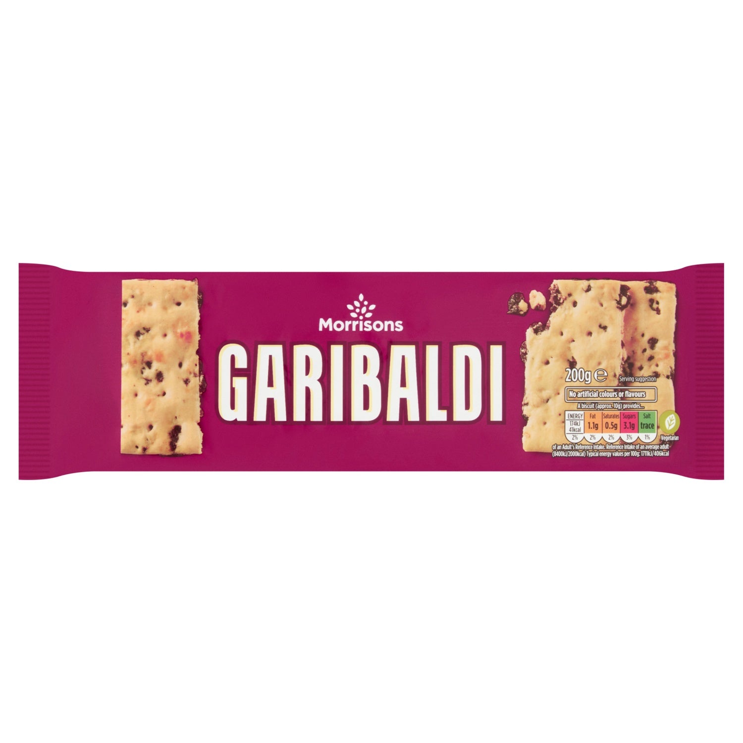 Morrisons Garibaldi 200g