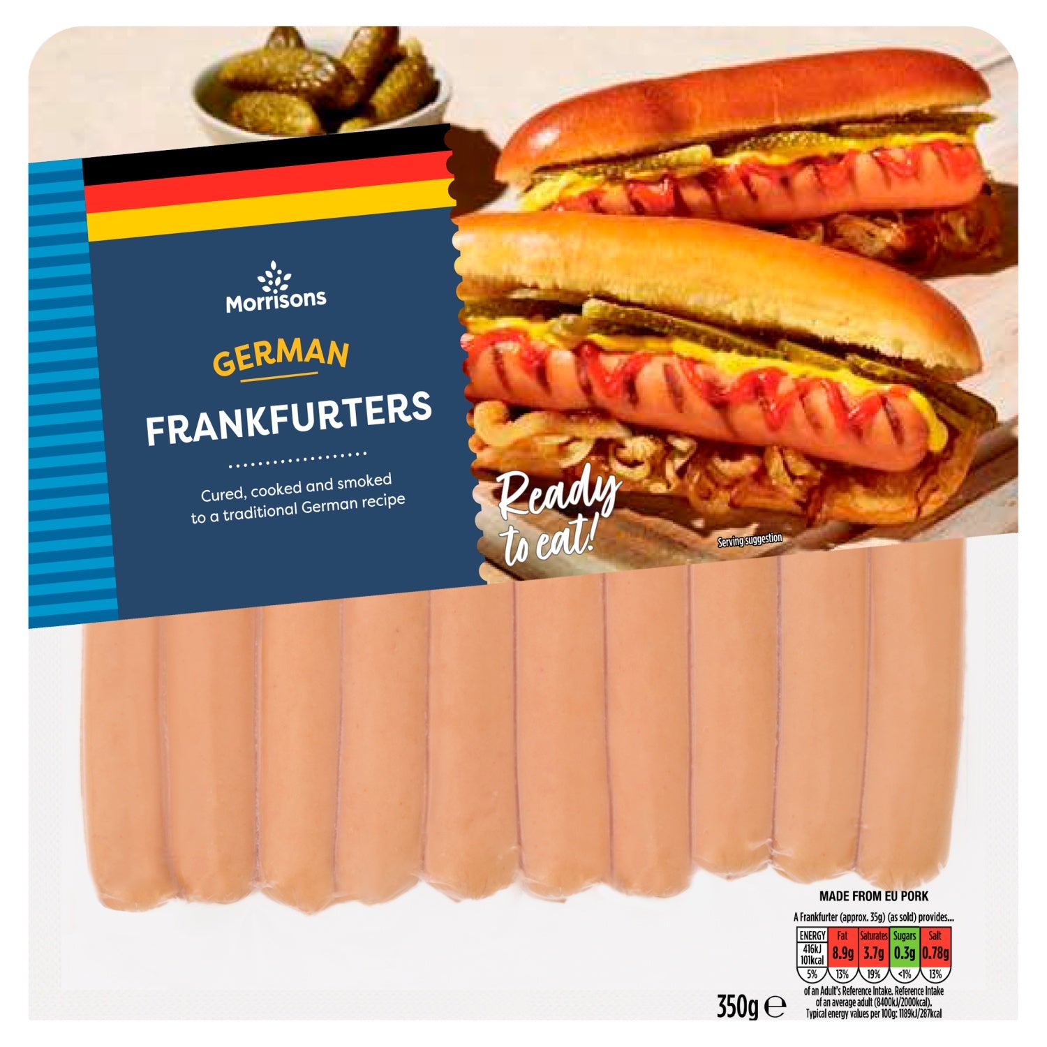 Morrisons Frankfurters 350g