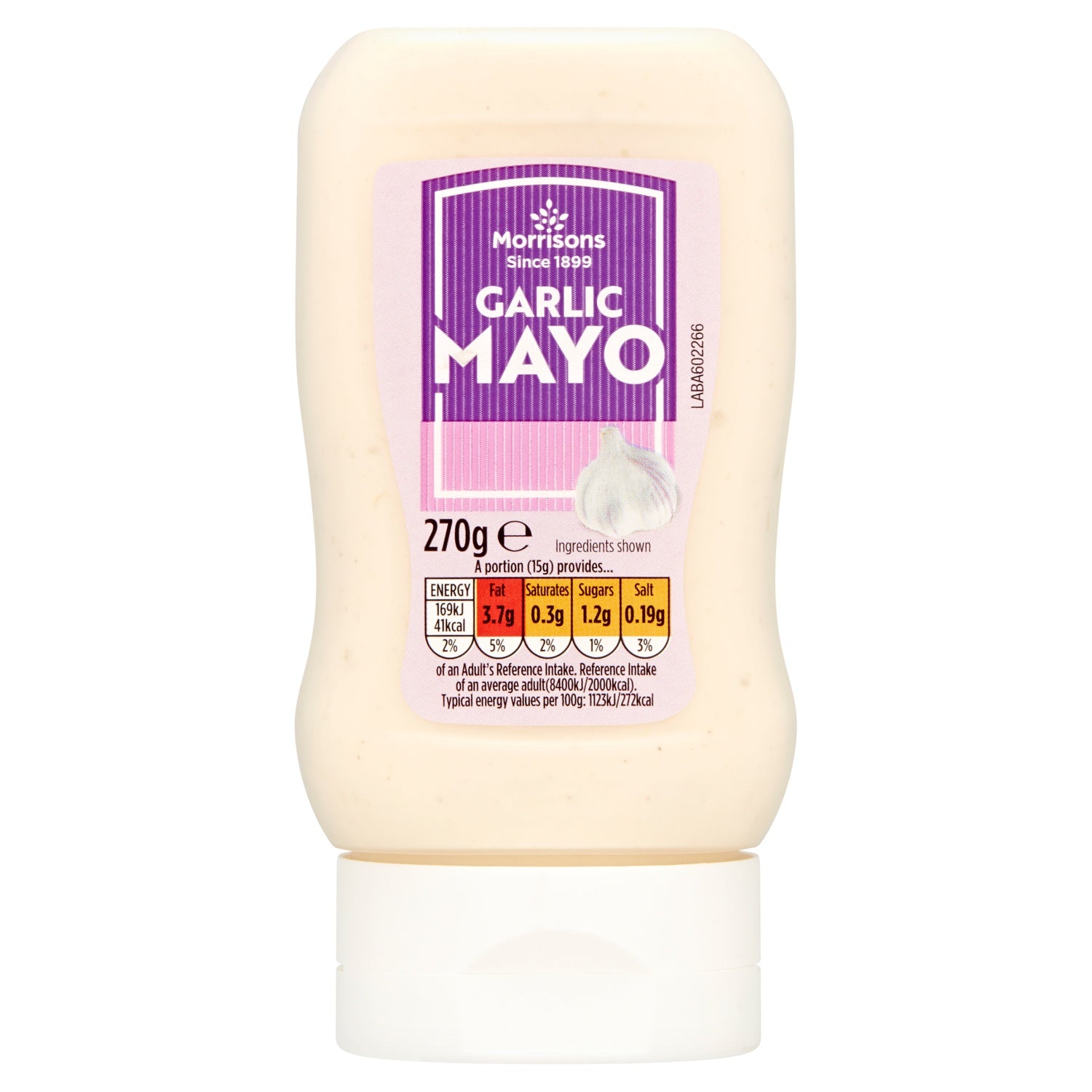 Morrisons Garlic Mayo 270g