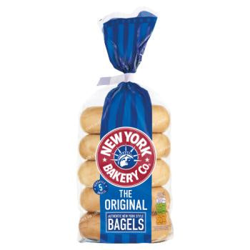 New York Bakery Co 5 The Original Bagels Fresher For Longer