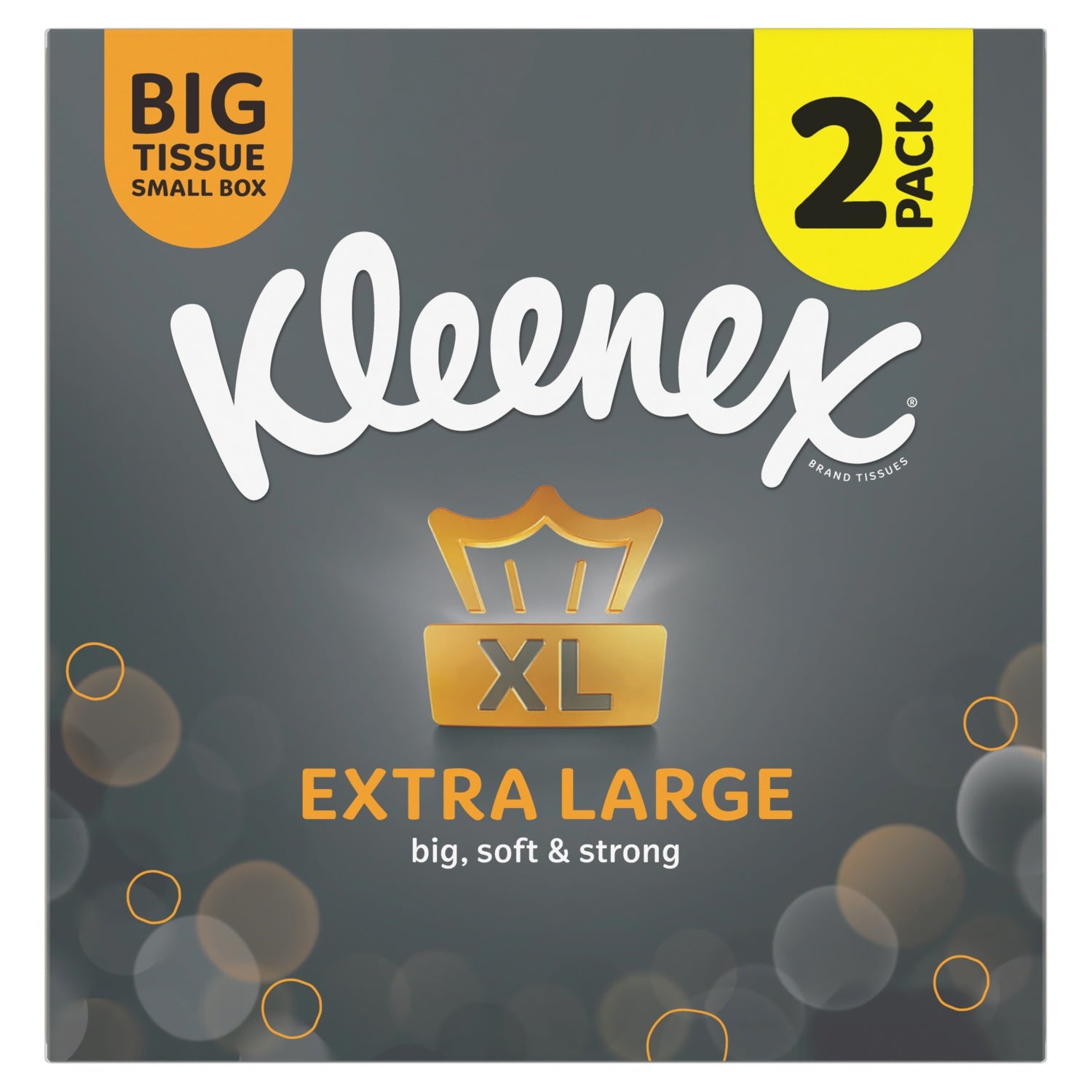 Kleenex 44 Extra Large Tissues 2pk