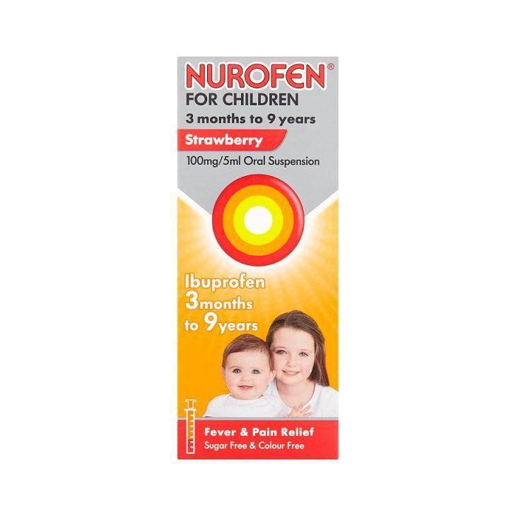 Nurofen For Child Suspension Strawberry 100ml