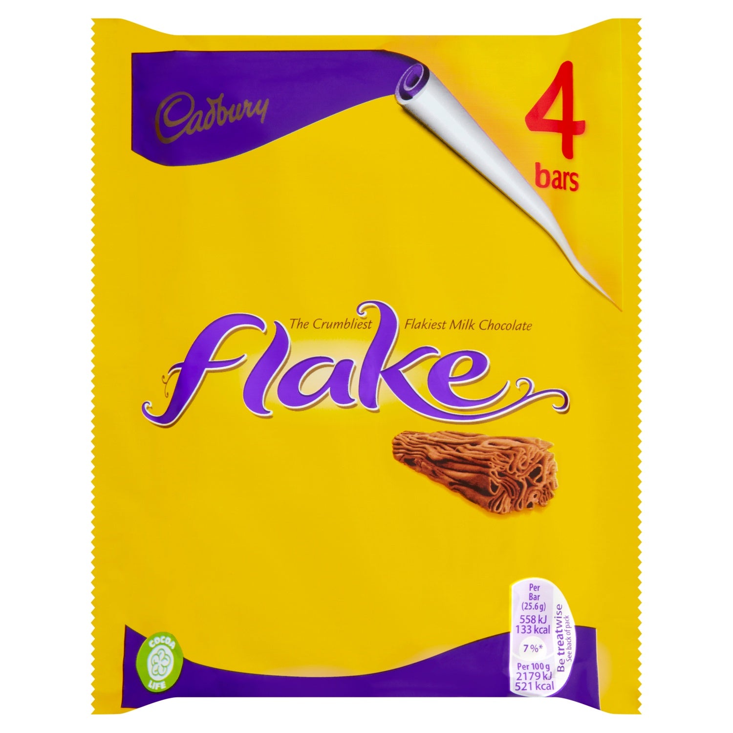 Cadbury 4 Flake Chocolate Bars