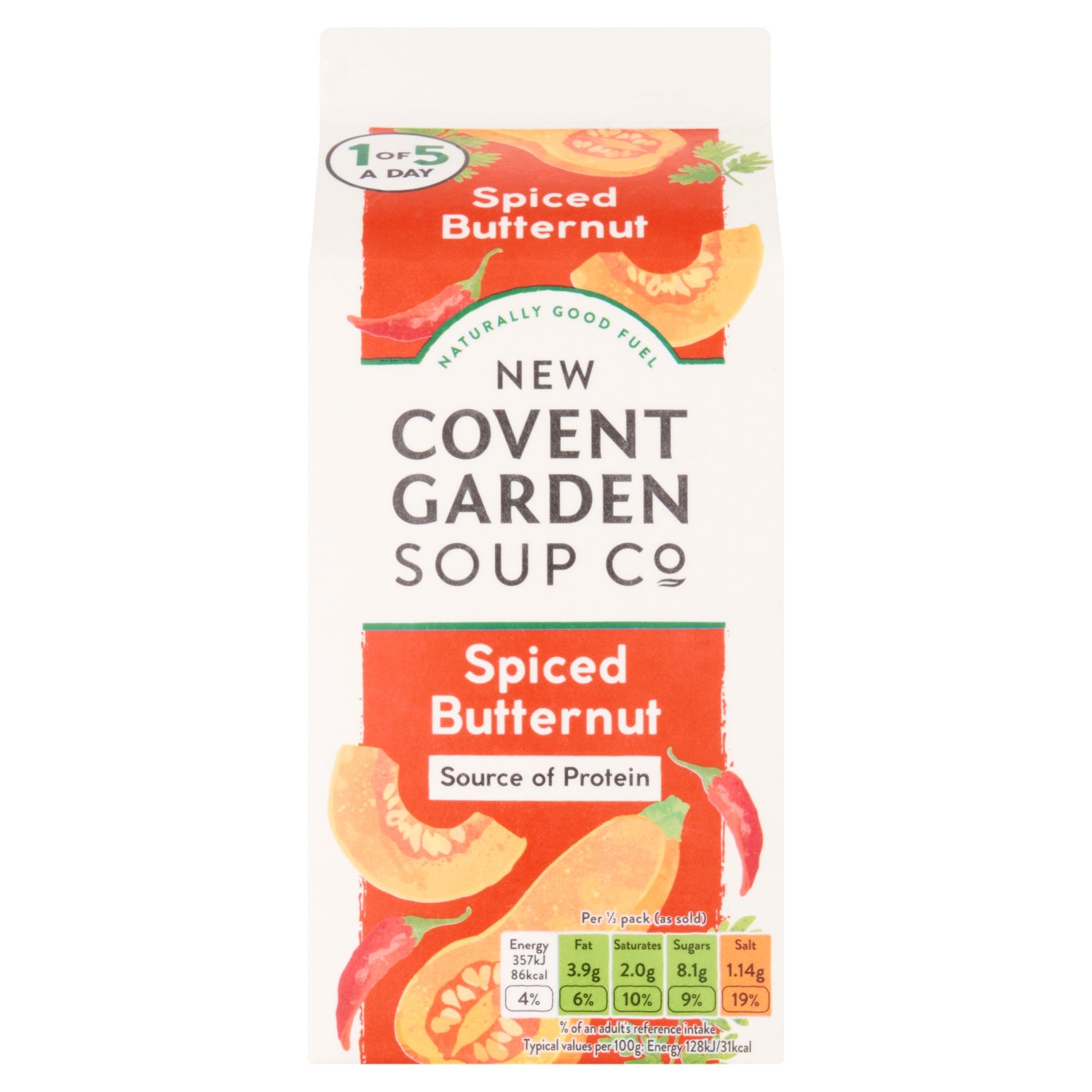 New Covent Garden Soup Co Spiced Butternut Soup 560g