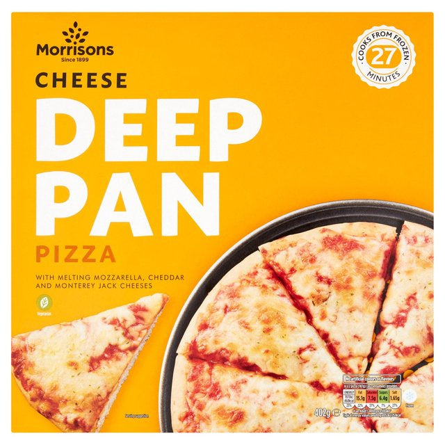 M Deep Pan Cheese Pizza 402g