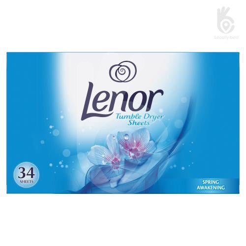 Lenor Tumble Dryer Sheets - Spring Awakening 34pk