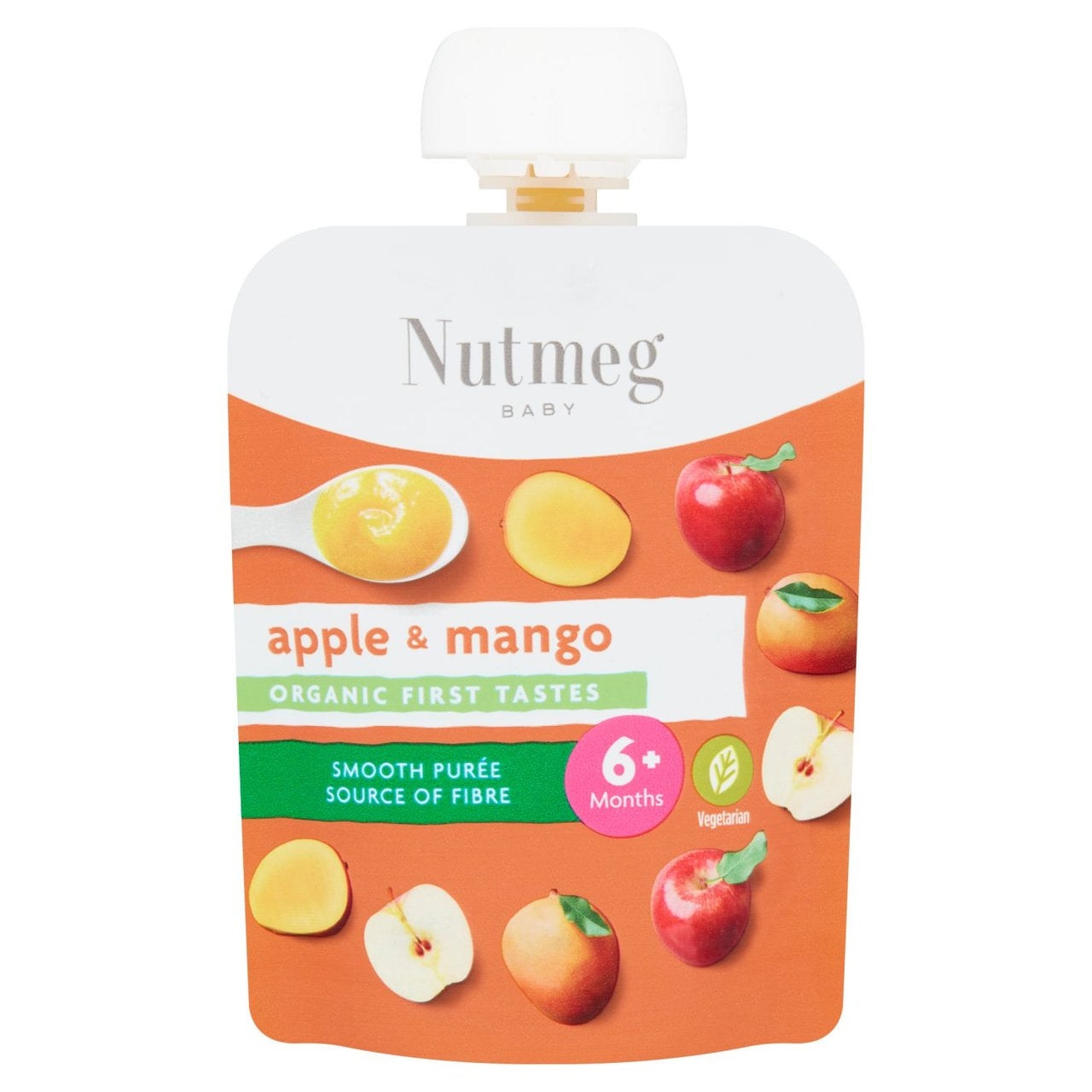 Nutmeg Apple & Mango 6 Months 70g