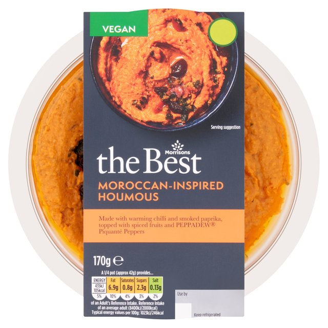 Morrisons The Best Moroccan Inspired Houmous 170g