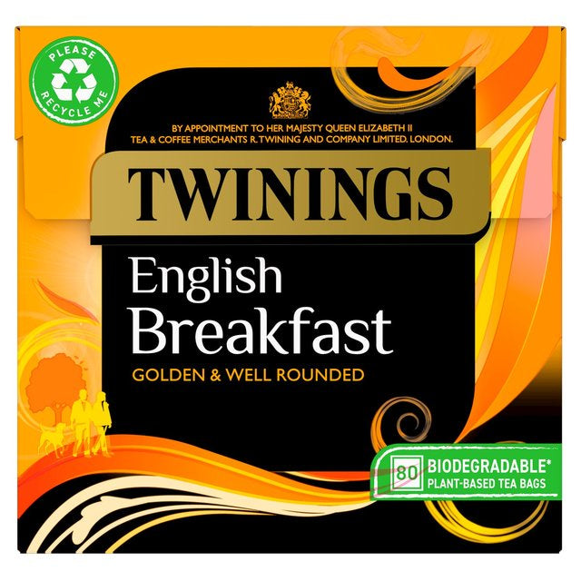 Twinings English Breakfast Tea Bags 80pk