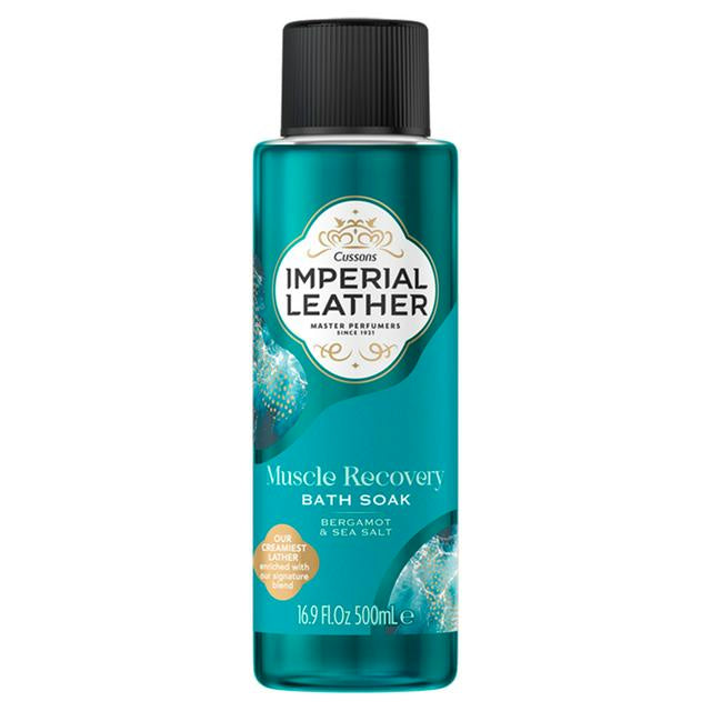 Imperial Leather Muscle Recovery Bath Soak Bergamot Sea Salt 500ml