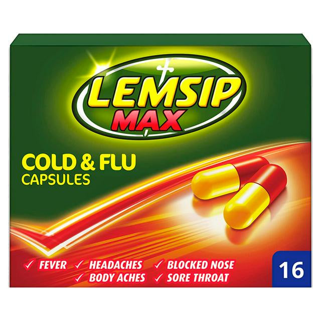 Lemsip Max Capsules 16pk