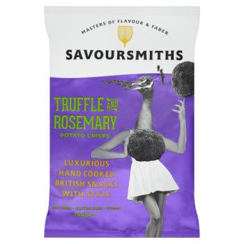 Savoursmiths Truffle and Rosemary Crisps 150g