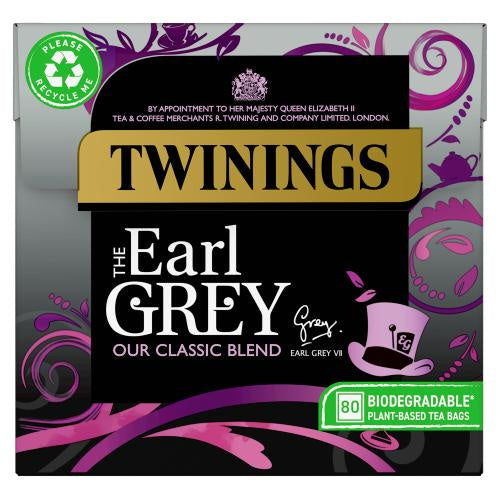 Twinings Earl Grey Tea Bags 80pk