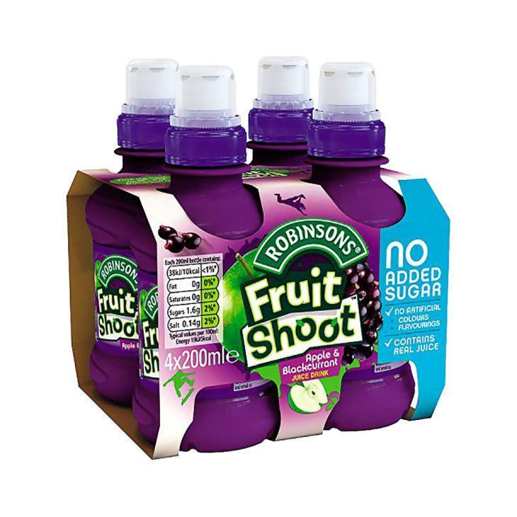 Robinsons Fruit Shoot Apple & Blackcurrant 4 x 200ml