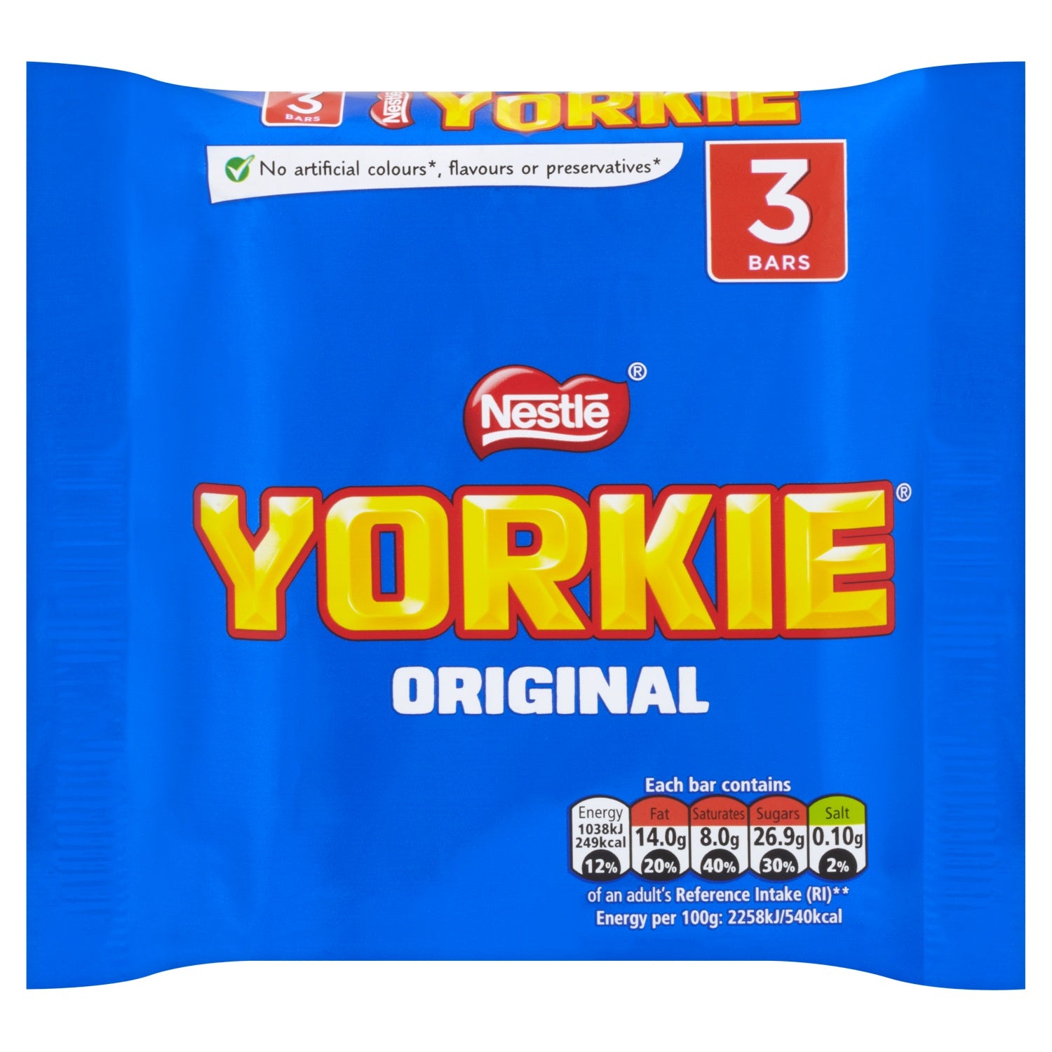 Nestle Yorkie Original 3 x 46g