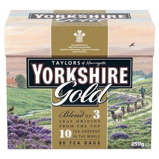 Yorkshire 80 Gold Tea Bags 250g