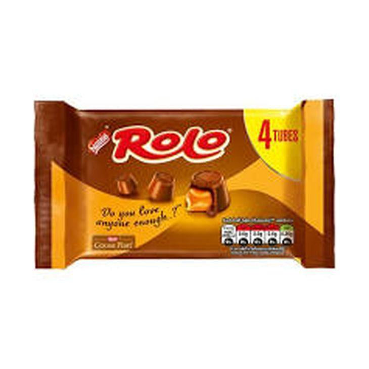 Nestle 4 Rolo Tubes 166.4g