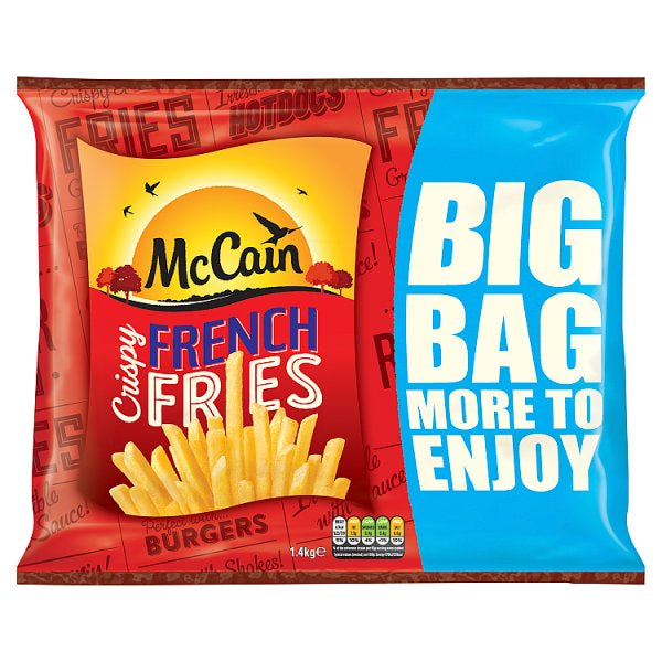 McCain French Fries Crispy 1.4kg