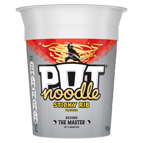 Pot Noodle Sticky Rib 90g