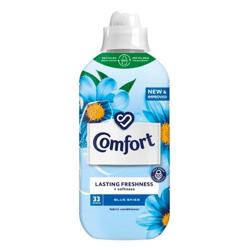 Comfort Fabric Conditioner Blue Skies 33 Washes 1.16L [916]