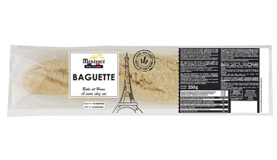 Menissez Part Baked Sourdough Baguette 250g