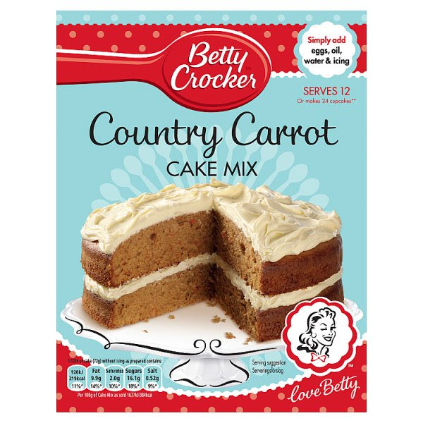 Betty Crocker Carrot Cake Mix 425g