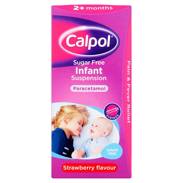 Calpol Infant Susp Sugar Free 100ml