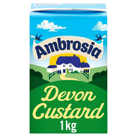 Ambrosia Devon Custard Carton 1kg