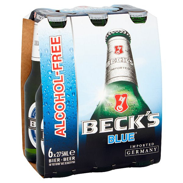 Becks Blue Alcohol Free 6pk