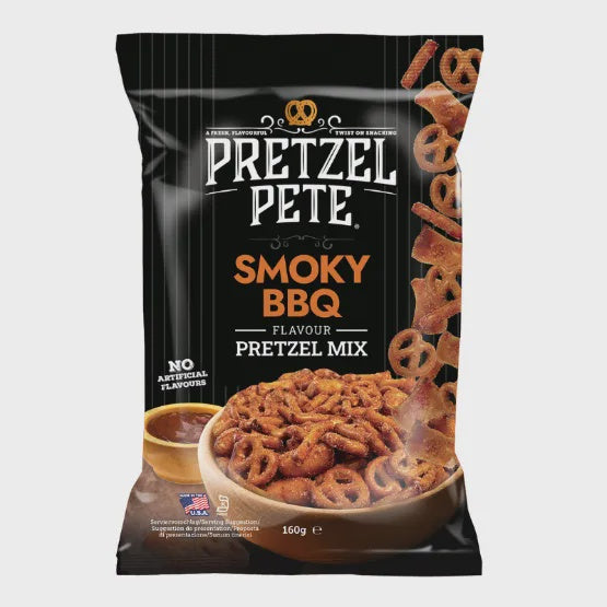 Pretzel Pete Smoky BBQ Flavour Pretzel Mix 160g