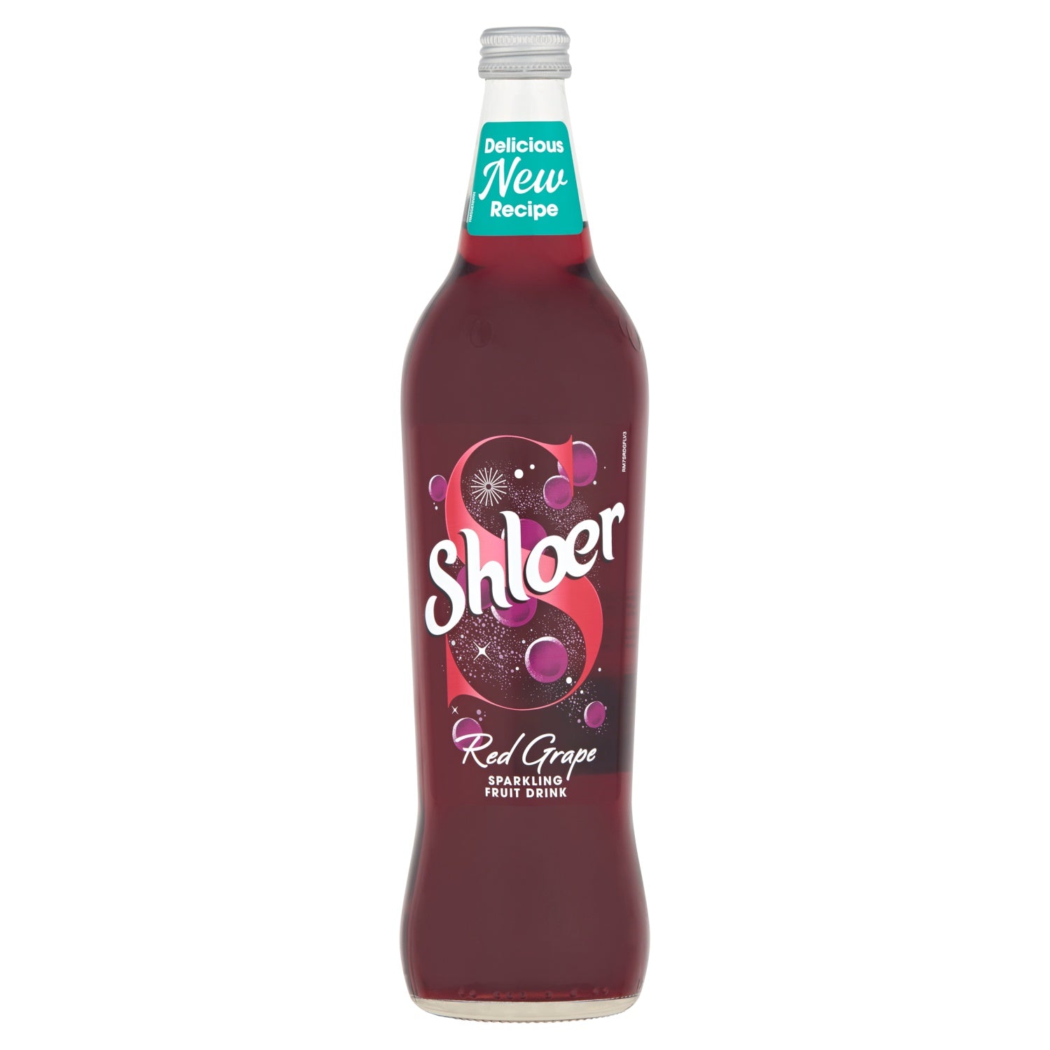 Shloer Red Grape Sparkling Fruit Drink 750ml