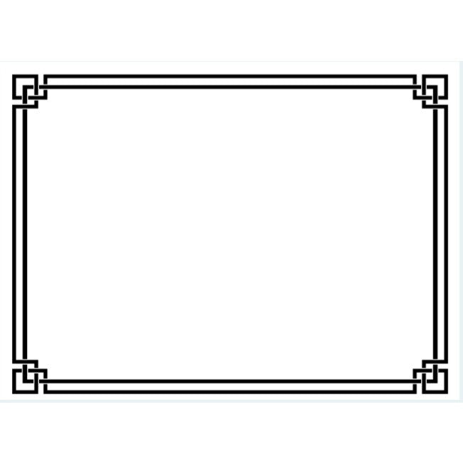 Greek Key Placemats 420x297mm