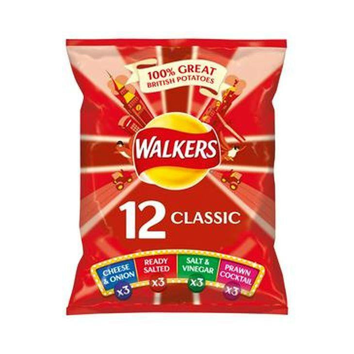 Walkers Classic 12 x 25g